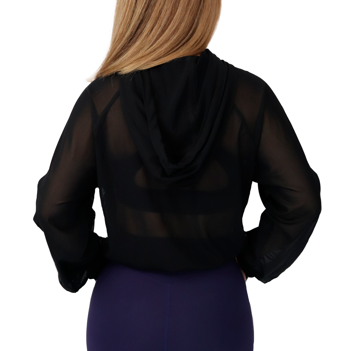 See Thru Black Jacket
