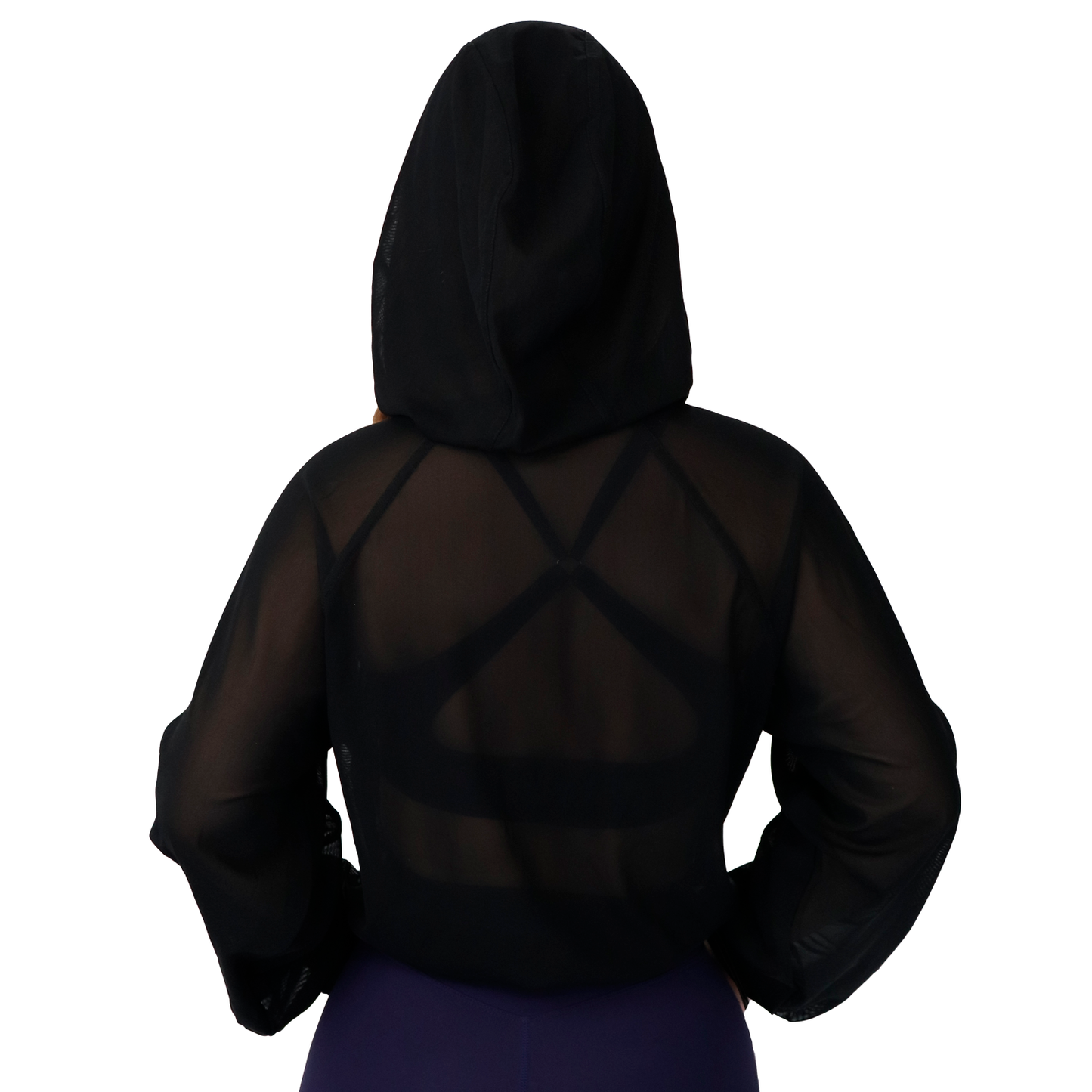 See Thru Black Jacket