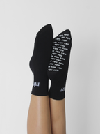 Anti Slip Black Socks