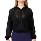 See Thru Black Jacket