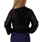 See Thru Black Jacket