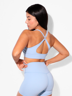 Baby blue top