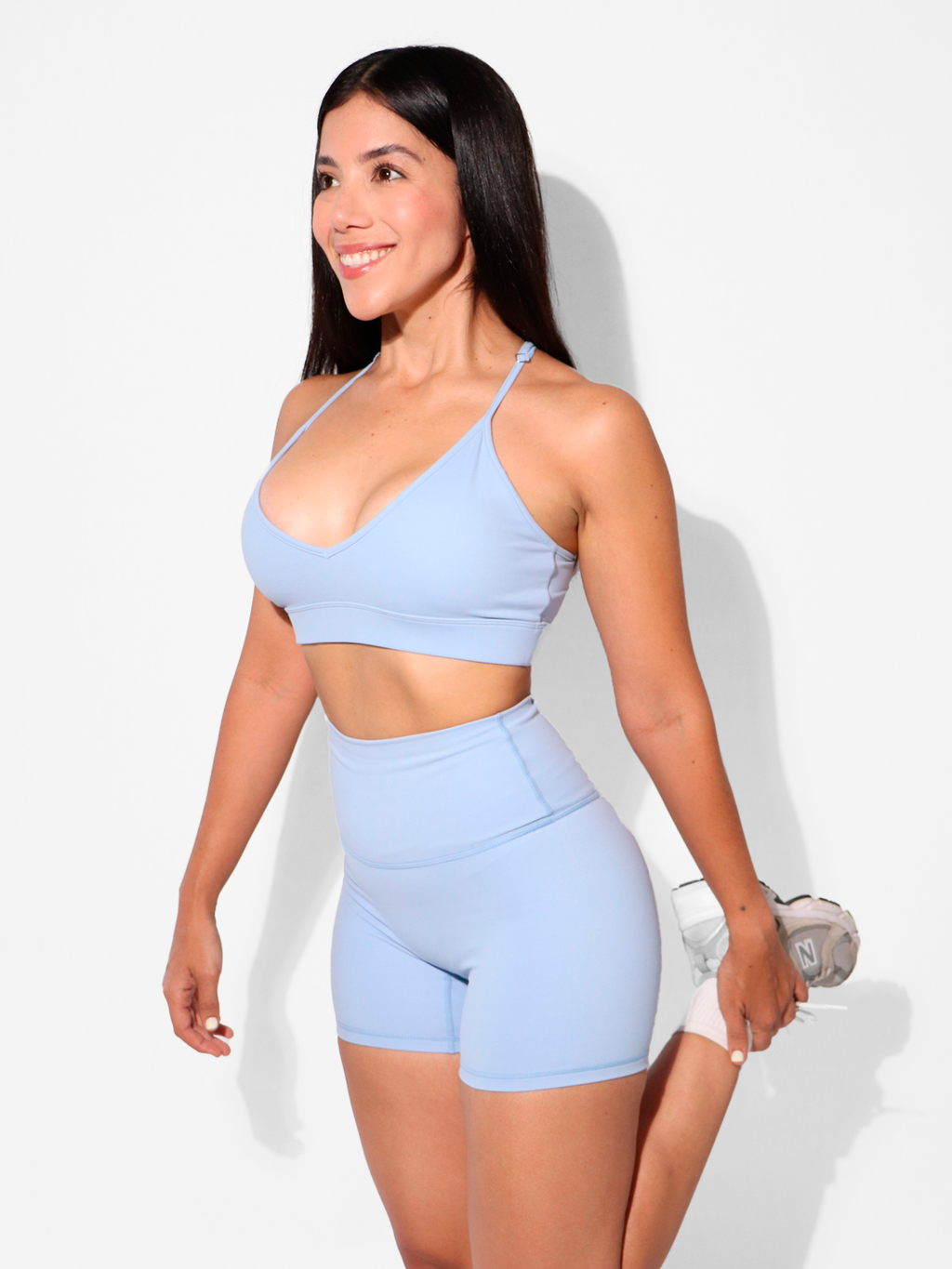 Baby blue top
